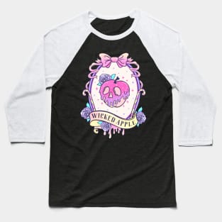 Hot goth summer wicked apple Baseball T-Shirt